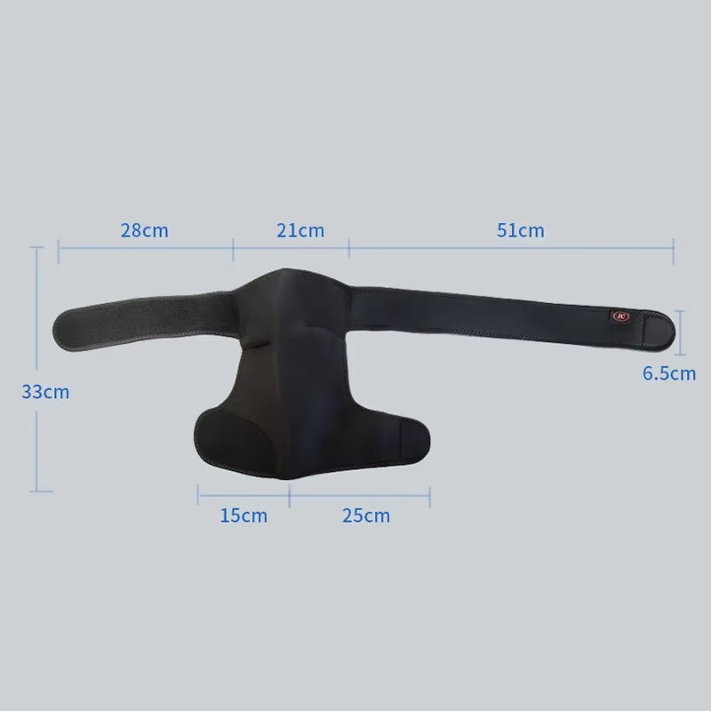 Shoulder Brace with Pressure Pad, Suitable for Both Men and Women, Adjustable Shoulder Brace for Left and Right Shoulder Protect